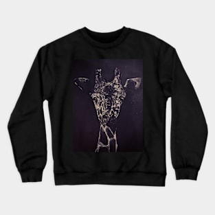 Black Giraffe Crewneck Sweatshirt